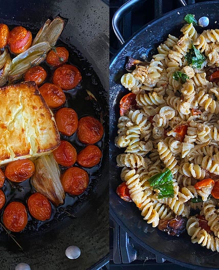 Baked Feta Pasta