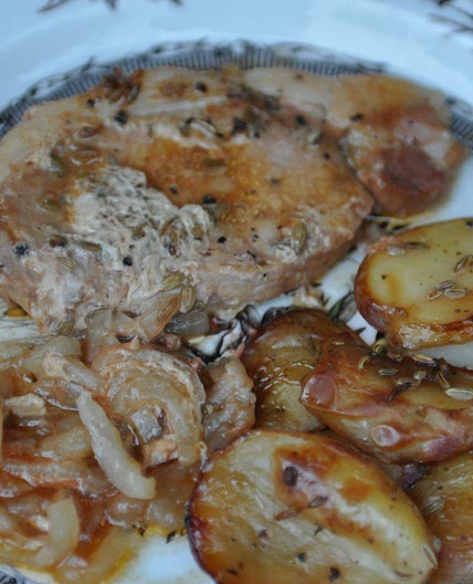 Maltese Pork Chops in the oven (majjal il-forn)