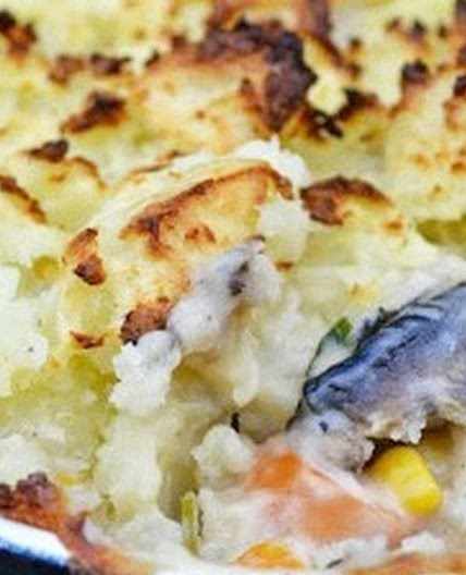 Mash Topped Vegetable Pie