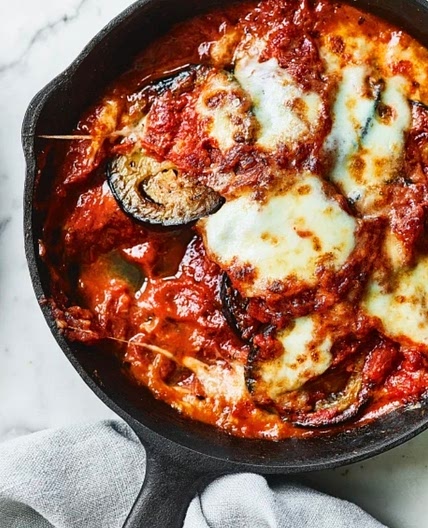 Aubergine Parmigiana 