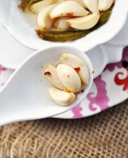 Marinated Garlic Cloves