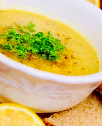 Lentil soup شوربة عدس