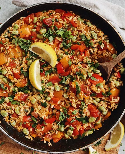 Vegan Paella — madeleine olivia