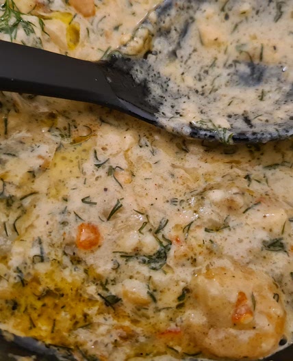 Seafood Cream Casserole