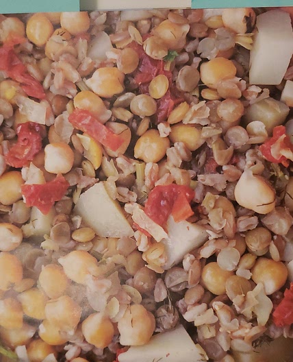 HERBED LENTIL MINESTRONE WITH WILD FENNEL