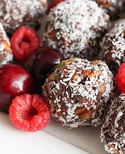 Added sugar free brownie bites