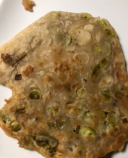 Crispy Spring Onion Pancakes