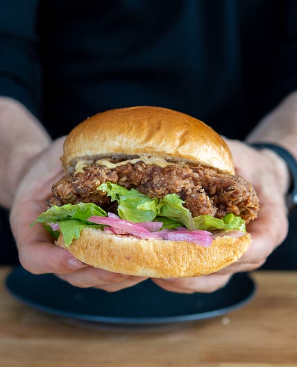 The 20 Minute Fried Chicken Sandwich — Ethan