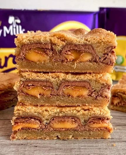 Caramel Blondies