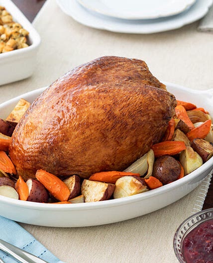 Oven Roasted Turkey Breast and Roasted Vegetables
