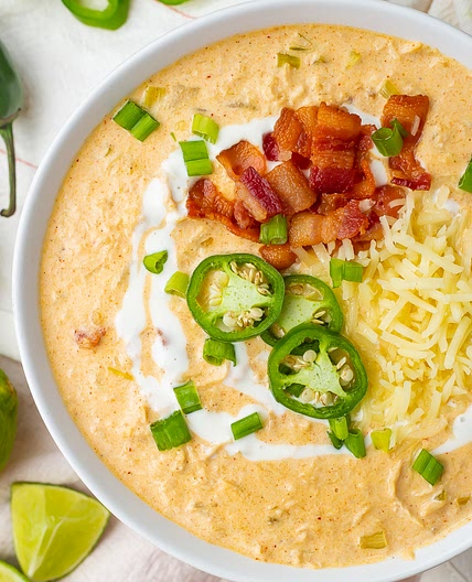Keto White Chicken Chili