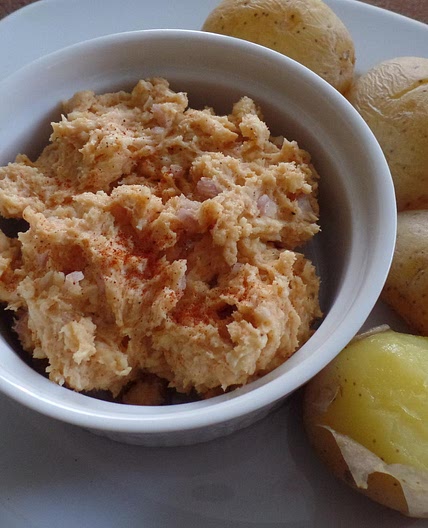 Pellkartoffeln mit Obatzda