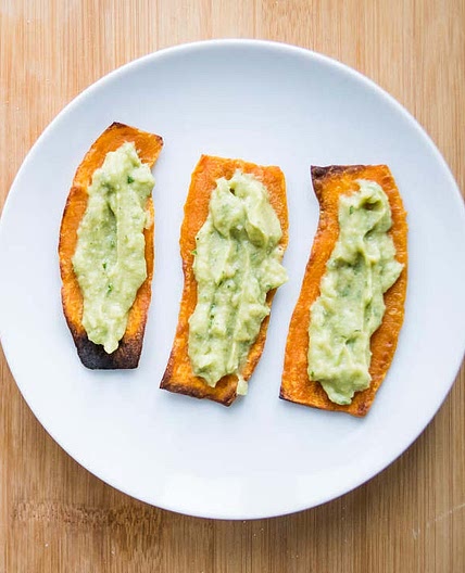 AIP Guacamole Sweet Potato Toast Recipe