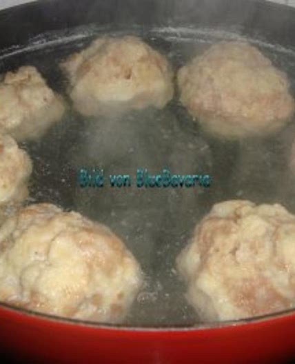 Beilagen: Niederbayrische Teigknödel