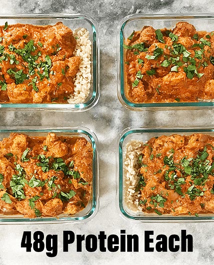 High Protein Butter Chicken