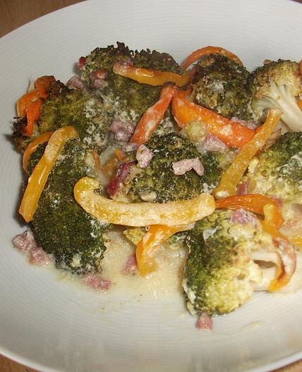 Gebackener Brokkoli Low Carb
