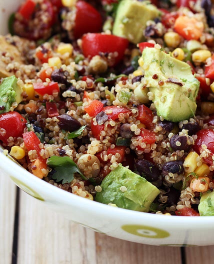 Fiesta Quinoa Salad - Gluten-free + Vegan