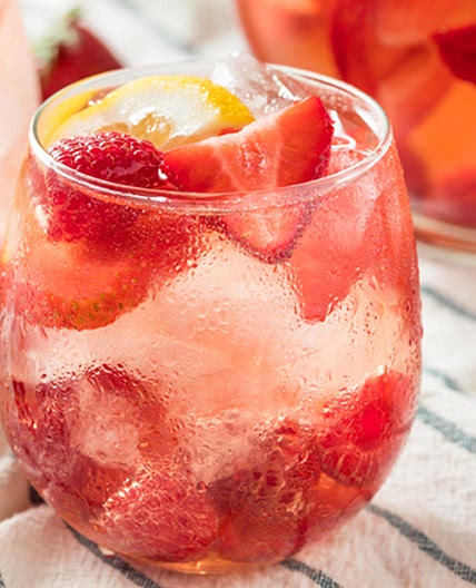 Erdbeerbowle alkoholfrei