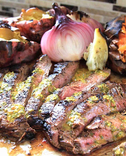 Argentinian Chimichurri Flank Steak