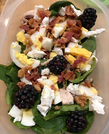 My Spinach salad