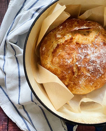 3 Minutes No-Knead Bread