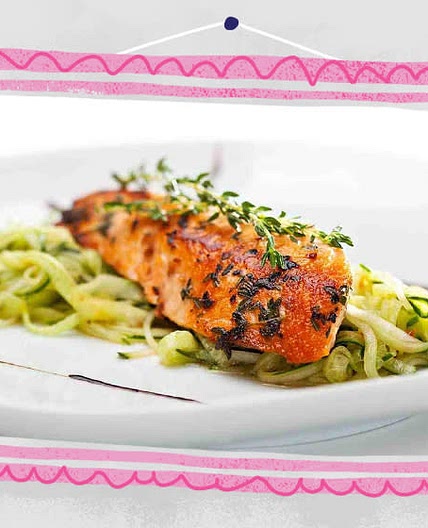 STEP 2 Tasty Thai salmon courgetti