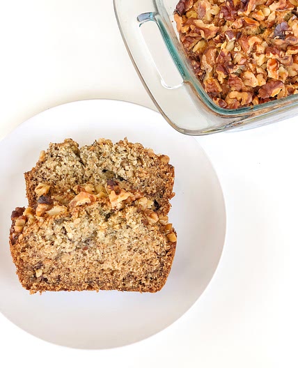 Dairy-Free and Egg-Free Banana Nut Bread