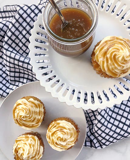 Vegan Salted Caramel Cupcakes
