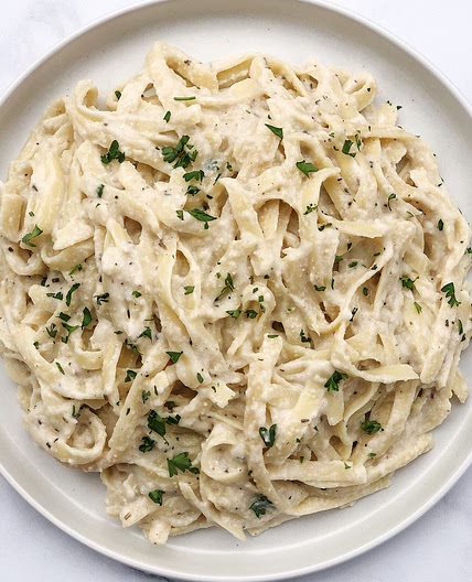 Dairy-Free Fettuccine Alfredo