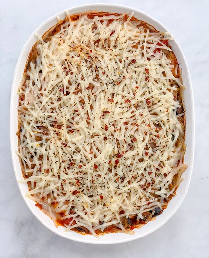 6-Ingredient Spaghetti Squash Pizza Casserole