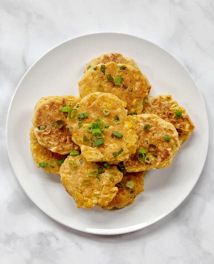 Dairy-Free & Egg-Free Corn Fritters
