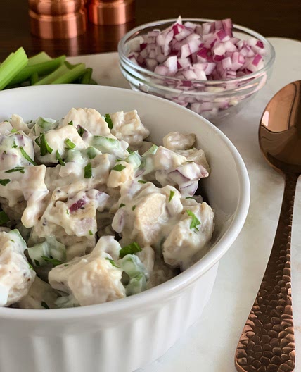 Keto Chicken Salad- Rotisserie, Canned, and Leftover Chicken Recipes — Megan Seelinger Coaching