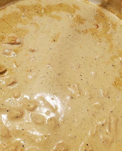 Chicken Dish on the Stove