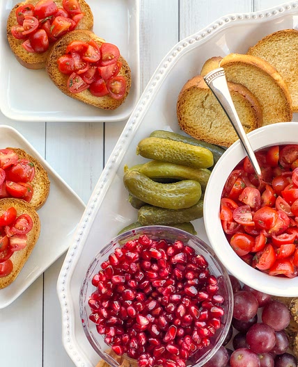 Winter Bruschetta Bar