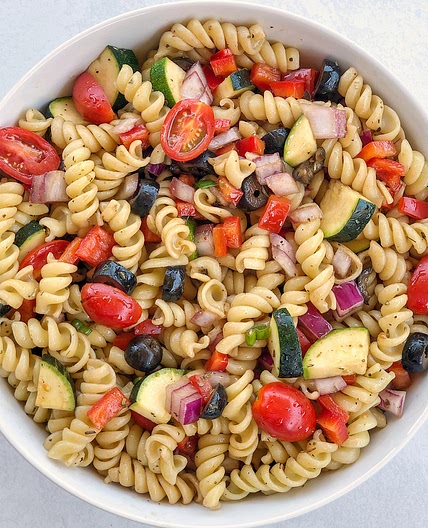Easy Veggie Pasta Salad