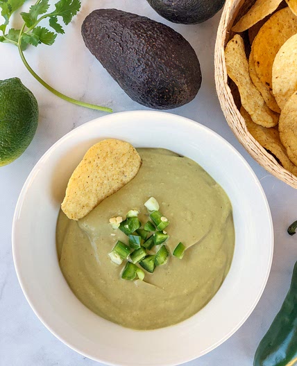 Dairy-Free Avocado Crema