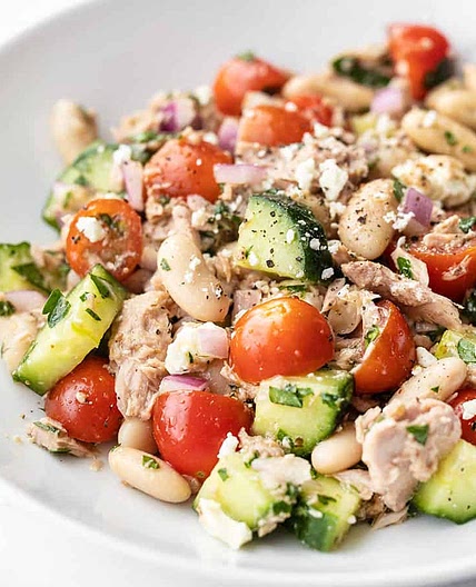 Mediterranean Tuna Salad