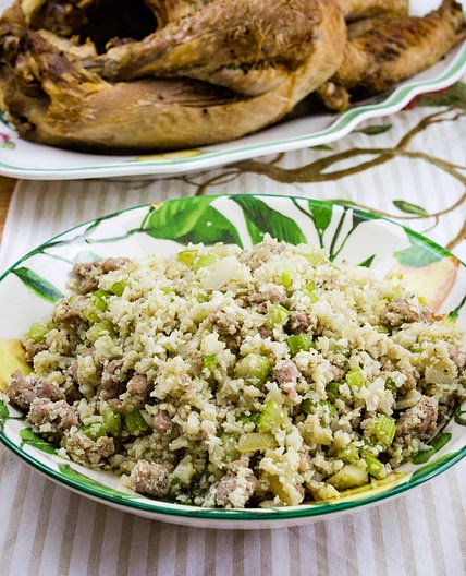 Keto Sausage Stuffing