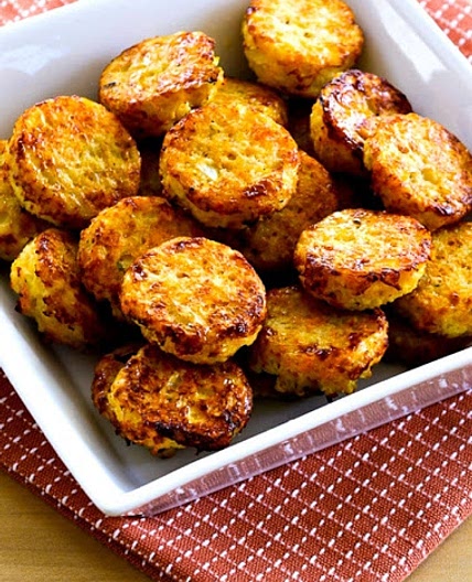 Cheesy Baked Cauliflower Tots (Video) – Kalyn's Kitchen