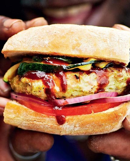 Calypso Chicken Burgers