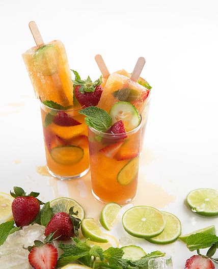 Pimm's Popsicles