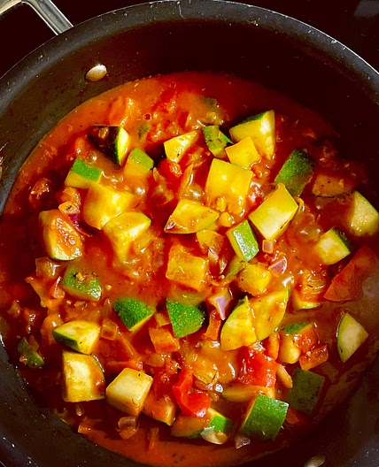 Lou's Quick Weeknight Veggie Pasta Bake