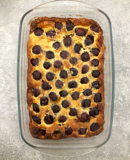 Cherry clafoutis recipe