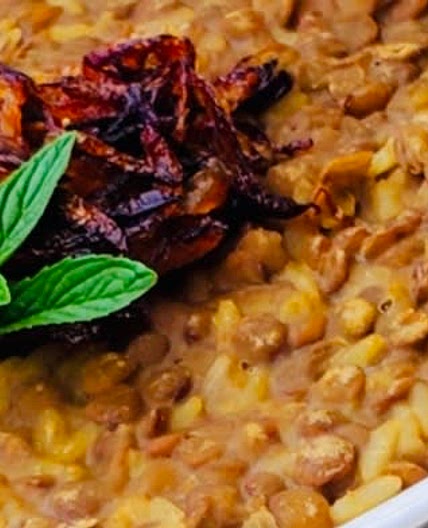 Lebanese Mjaddara ‎مجدرة
