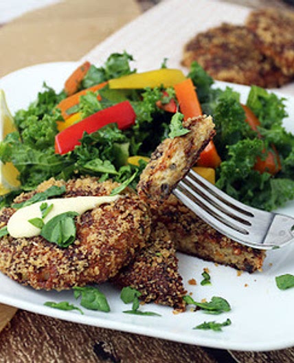 Crispy Keto Cauliflower Cakes recipes