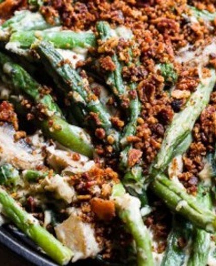 Low Carb Keto Green Bean Casserole