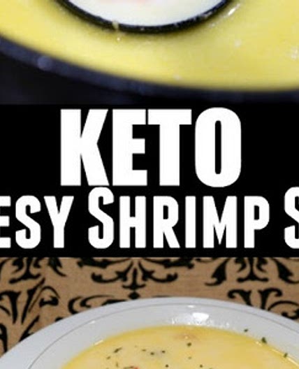 Keto Cheesy Shrimp Soup Recipe LCHF recipes
