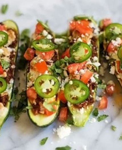 Mexican Zucchini Boats