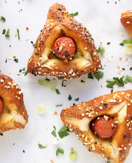 Pretzel Bagel Dog Hamantaschen Recipe - My Jewish Learning