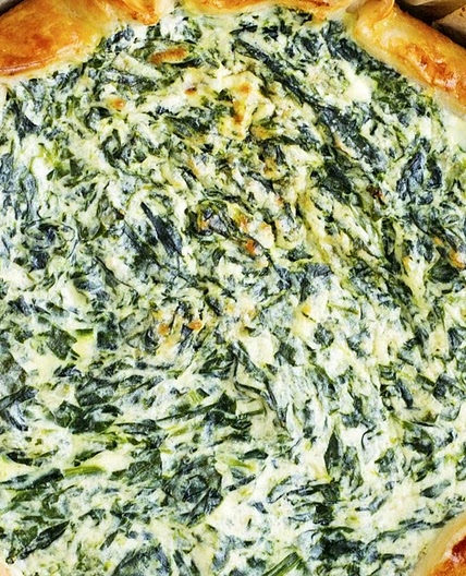 (Easy) Spinach Ricotta Quiche